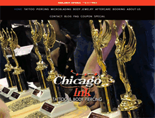 Tablet Screenshot of chicagoinktattoo.com